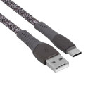Rivacase PS 6102 GR12 USB cable USB 2.0 1.2 m USB C USB A Grey