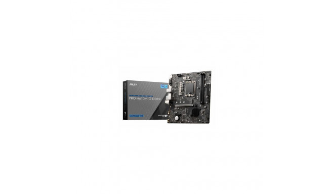 MSI PRO H610M-G DDR4 motherboard Intel H610 LGA 1700 micro ATX