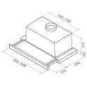 Elica ELITE14 LUX WH/A/60 Built-under White 350 m³/h