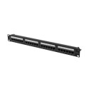 Lanberg PPUA-1024-B patch panel 1U
