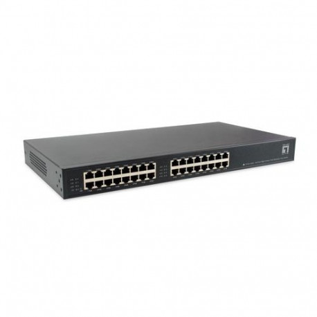 LevelOne POH-1620 16-Port High Power PoE Midspan Hub ,400W