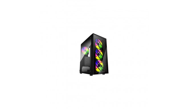 FSP CMT192 Case Midi Tower mITX, mATX, ATX Black Fixed RGB
