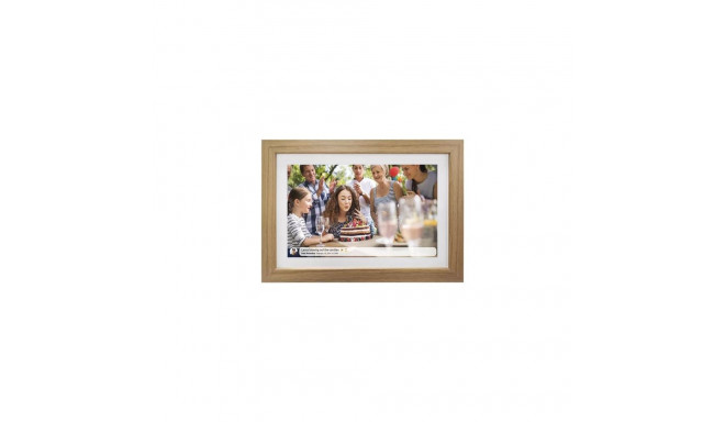 Denver PFF-1042LW digital photo frame Wood 25.6 cm (10.1&quot;) Touchscreen Wi-Fi