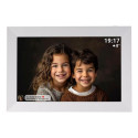 Denver PFF-1012 digital photo frame White 25.6 cm (10.1") Touchscreen Wi-Fi