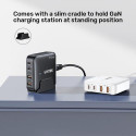 UNITEK P1228ABK01-EU mobile device charger Universal Black AC Fast charging Indoor