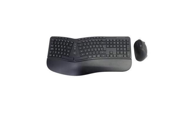 Conceptronic ORAZIO ERGO Wireless Ergonomic Keyboard &amp; Mouse Kit, Italian layout