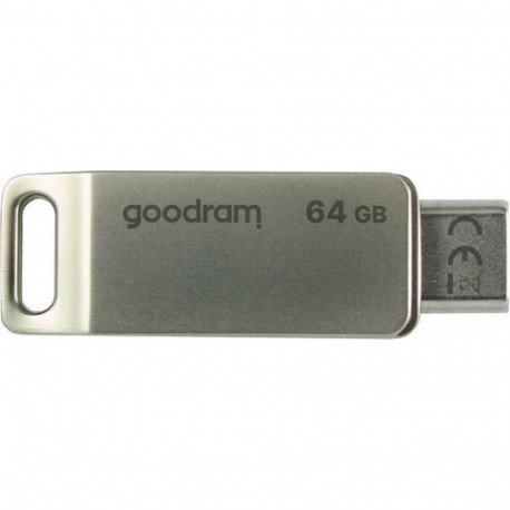 Goodram ODA3 USB flash drive 64 GB USB Type-A / USB Type-C 3.2 Gen 1 (3.1 Gen 1) Silver