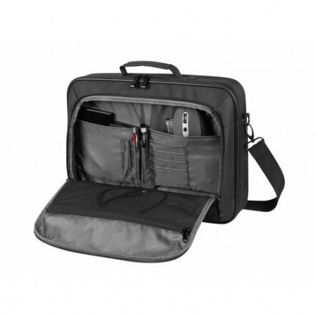 NATEC Boxer Lite laptop case 39.6 cm (15.6") Briefcase Black