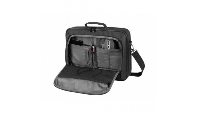 NATEC Boxer Lite laptop case 39.6 cm (15.6&quot;) Briefcase Black