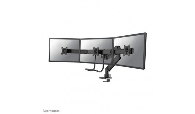 Neomounts NM-D775DX3BLACK Monitor arm 17-27&quot; - gas spring - Topfix - 180°-stop