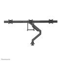 Neomounts NM-D775DX3BLACK Monitor arm 17-27&quot; - gas spring - Topfix - 180°-stop
