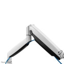 Neomounts NM-D750DWHITE Monitor arm 10-32" - gas spring