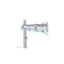 Neomounts NM-D135DSILVER Monitor arm 10-27&quot;