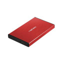 NATEC Rhino GO HDD/SSD enclosure Red 2.5&quot;