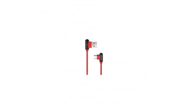 NATEC NKA-1201 USB cable USB 2.0 1 m USB A USB C Black, Red