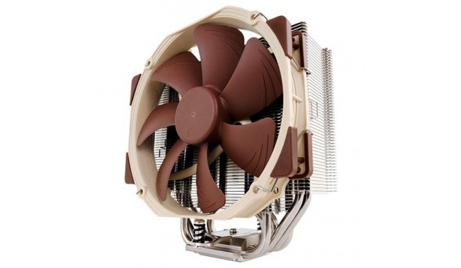 Noctua NH-U14S computer cooling system Processor Cooler 12 cm Brown, Stainless steel