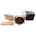Noctua NH-U14S computer cooling system Processor Cooler 12 cm Brown, Stainless steel