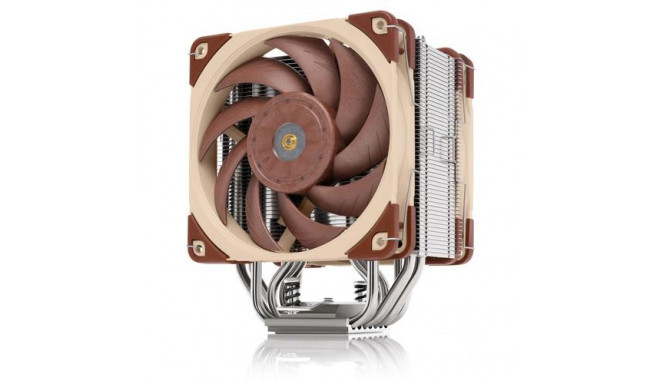 Noctua NH-U12A computer cooling system Processor Cooler 12 cm Beige, Brown, Silver 1 pc(s)