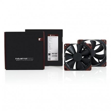 Noctua NF-F12 IndustrialIPPC-2000 Computer case Fan 12 cm Black, Brown