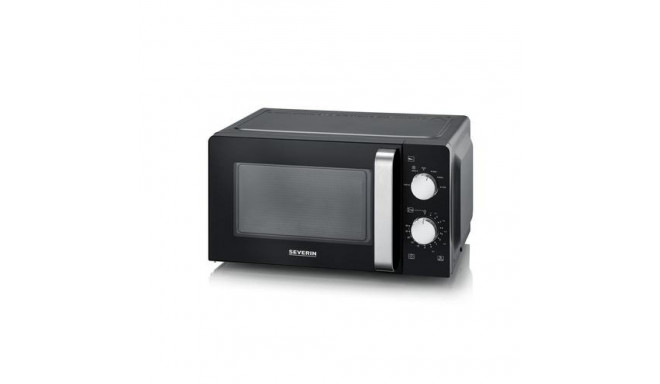 Severin Mikrowelle MW7886 Black Solo microwave Countertop 17 L 700 W