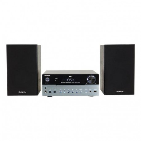 Aiwa MSBTU-700DAB home audio system Home audio micro system 25 W Arctic blue, Black
