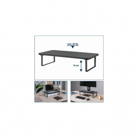 Gembird MS-TABLE-03 monitor mount / stand Desk Black