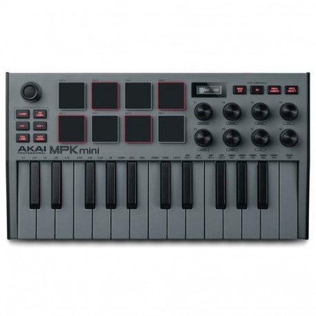 Akai MPK Mini MK3 Grey MIDI keyboard 25 keys USB