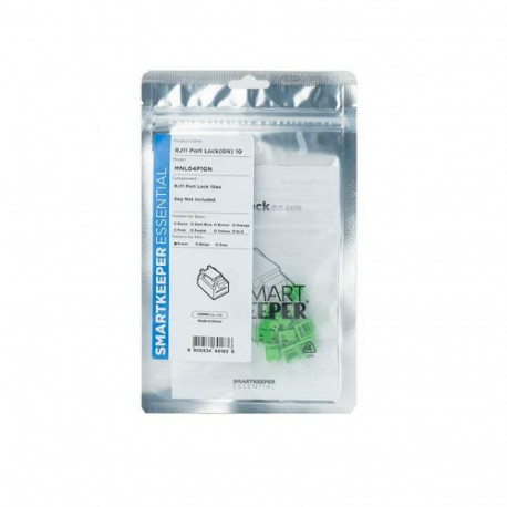 Smartkeeper MNL04P1GN port blocker RJ-11 Green 1 pc(s)