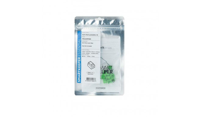 Smartkeeper MNL04P1GN port blocker RJ-11 Green 1 pc(s)