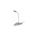 Gembird MIC-DU-01 microphone Silver PC microphone