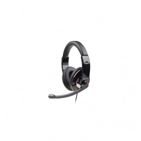 Gembird MHS-001 headphones/headset Wired Head-band Music Black