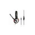 Gembird MHS-03-BKRD headphones/headset Wired Head-band Gaming Black, Red