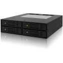 Icy Dock MB994SP-4S drive bay panel Black