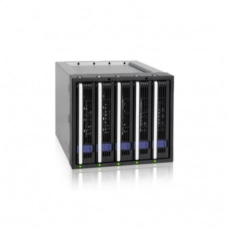 Icy Dock MB155SP-B drive bay panel Black