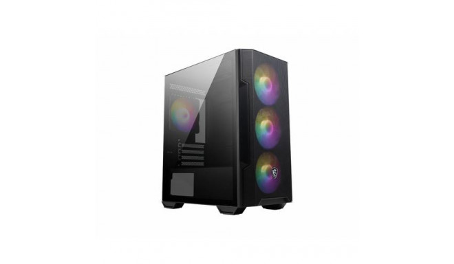 MSI MAG Forge M100R Micro Tower Black, Transparent