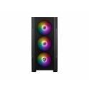 MSI MAG FORGE M100A computer case Micro Tower Black, Transparent