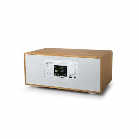 Muse M-695 DBTW Personal Digital White, Wood