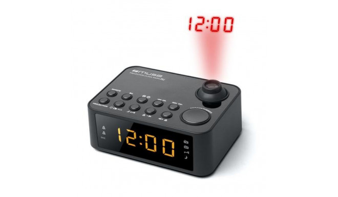 Muse M-178P radio Clock Digital Black