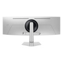 Samsung G93SD computer monitor 124.5 cm (49&quot;) 5120 x 1440 pixels Dual QHD OLED Silver