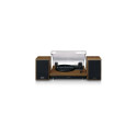 Lenco LS-100WD audio turntable Belt-drive audio turntable Black, Oak Automatic