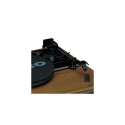 Lenco LS-100WD audio turntable Belt-drive audio turntable Black, Oak Automatic