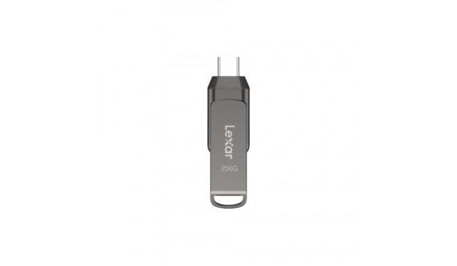 Lexar JumpDrive LJDD400128G-BNQNG USB flash drive 128 GB USB Type-C 3.2 Gen 1 (3.1 Gen 1) Grey