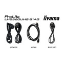 iiyama LH5560UHS-B1AG Signage Display Digital A-board 139.7 cm (55&quot;) LED Wi-Fi 500 cd/m² 4K