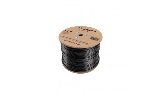Lanberg LCF5-21CU-0305-BK networking cable Black 305 m Cat5e F/UTP (FTP)