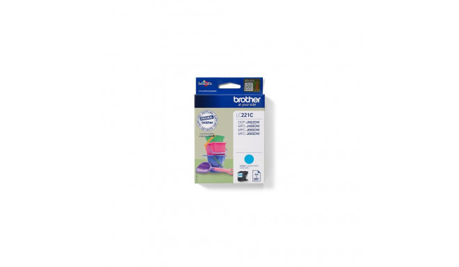 Brother LC221C ink cartridge 1 pc(s) Original Cyan