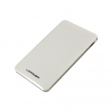 LC-Power LC-25U3-7W storage drive enclosure Aluminium, White 2.5&quot;