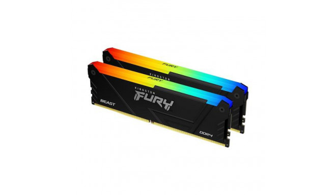 Kingston Technology FURY Beast 16GB 3600MT/s DDR4 CL17 DIMM (Kit of 2) RGB