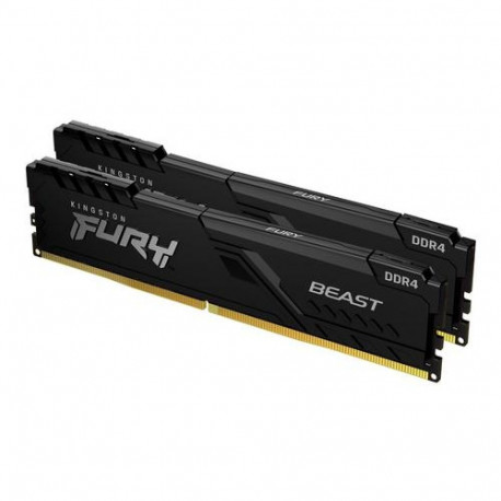 DDR4  32GB PC 3200 CL16 Kingston KIT (2x16GB) FURY Beast Bl Kit