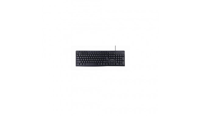 Gembird KB-UM-107 keyboard USB US English Black