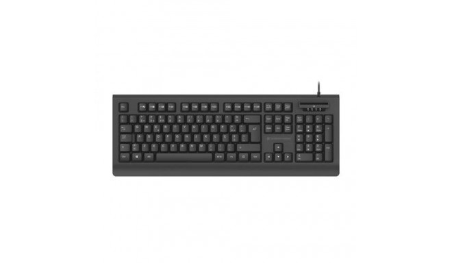 Conceptronic KAYNE01PT USB Keyboard with Smart ID Card Reader, Portuguese layout